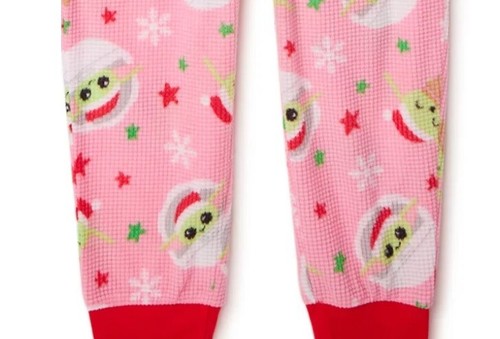 Baby YODA Pajamas Girl's size 6/6x NEW L/S Star Wars Shirt & Pants Soft Pjs NWT - Picture 6 of 6