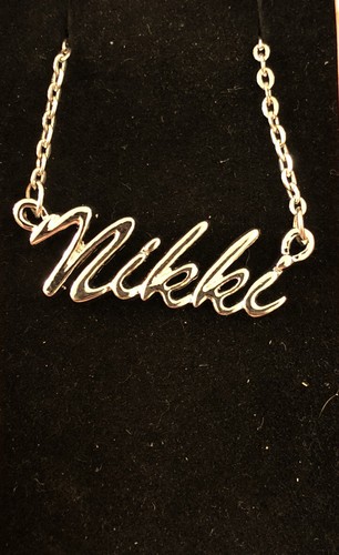 Name Necklace - Nikki | eBay