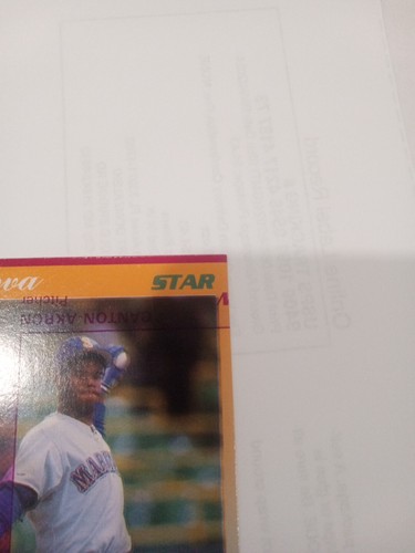 1989 STAR COMPANY KEN GRIFFEY, Jr ROOKIE CARD MISPRINT 1/1 NEAR MINT TO MINT - Picture 5 of 24