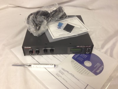 Extron RGB 203 Rxi 60-­508-­01 Universal Video Interface with Audio Video Inter