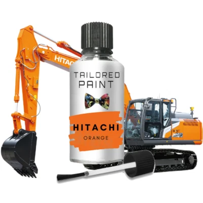 ORANGE TOUCH UP PAINT FOR HITACHI ZAXIS ZX 10 17 19 26 MICRO MINI DIGGER