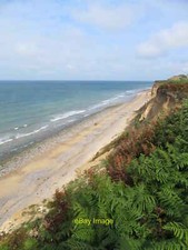 Photo 12x8 View from cliff tops near West Runton Cromer  c2021