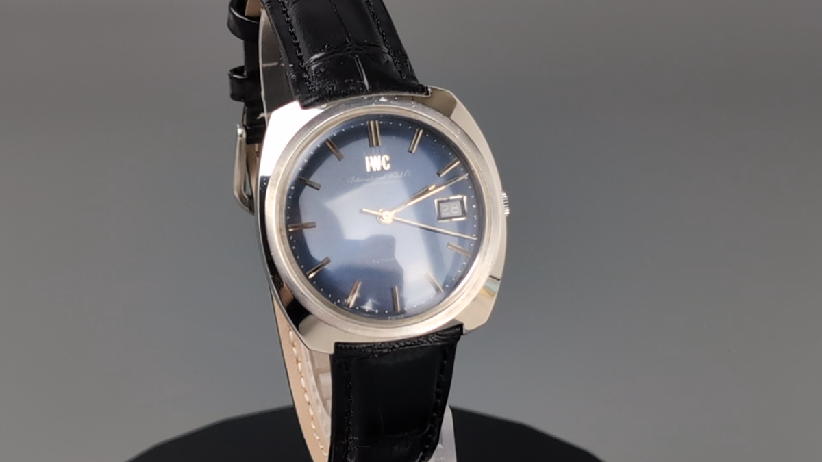 IWC SCHAFFHAUSEN Blue Dial Date Automatic Men's Watch IWC SCHAFFHAUSEN Blue Dial Date Automatic Men's Watch
