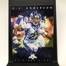 2015 Gridiron Kings Football #100 C.J. Anderson Denver Broncos