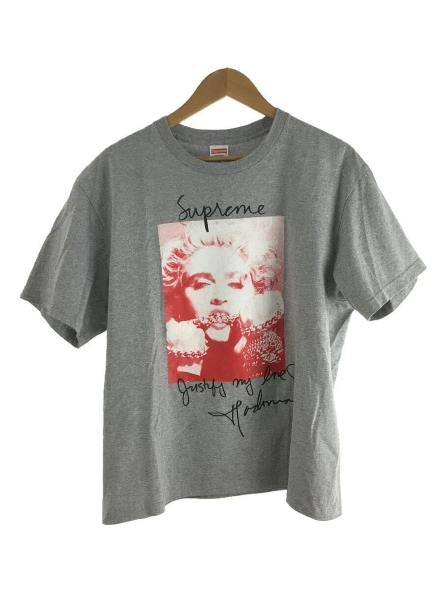 Supreme madonna Tee t-shirt Used M size Gray | eBay