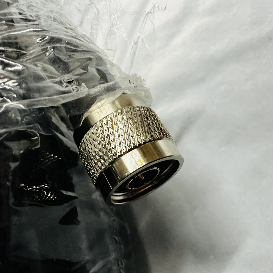 USA MADE! 50FT LMR-400-KSR400 COAXIAL ULTRA LOW LOSS CABLE N type Male Connector - Image 3 of 4