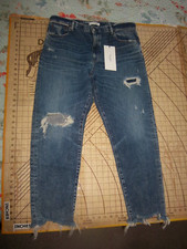 MENS MOUSSY VINTAGE SIZE 36 VERY STRESSED JEANS - NWT