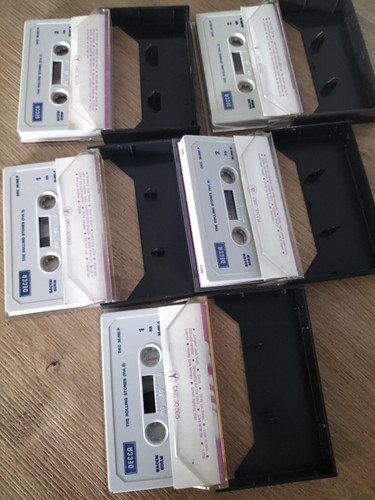 Very rare! The Rolling Stones 5 x cassettes Decca 1976 - Picture 3 of 4
