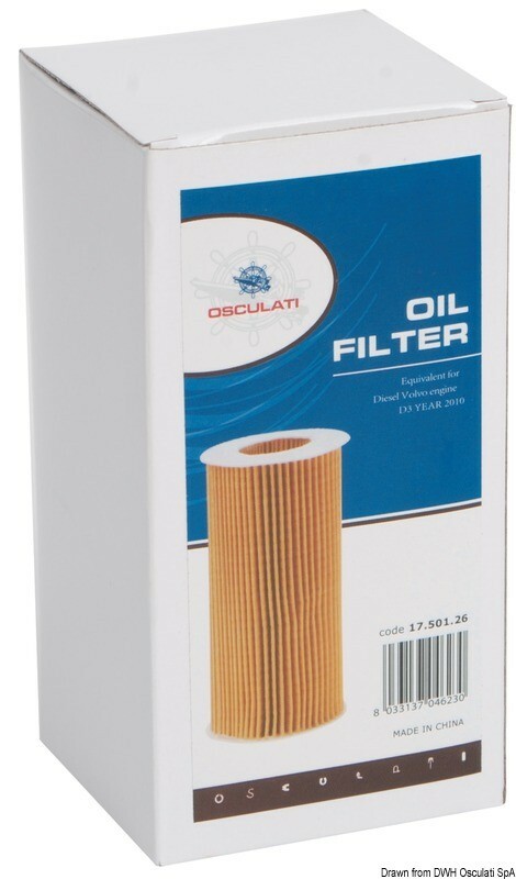 Filtro olio Volvo diesel OEM n. 861473 (17.501.24)