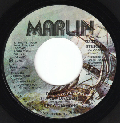 Gregg Diamond - Doing That (Fancy Dancer) / Holding Back (7'', Single, Styrene)
