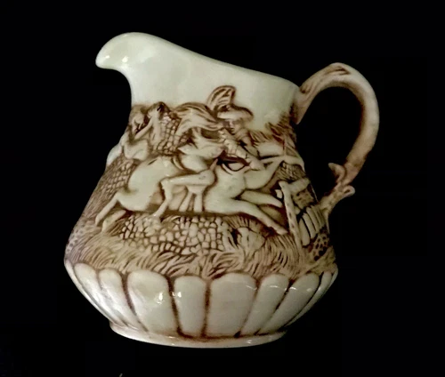 Vintage Ceramic Creamer Pitcher Jug  80s