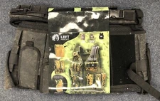 UTG 547 Law Enforcement Tactical Vest And Belt, Left Handed, Black PVC-V547BL