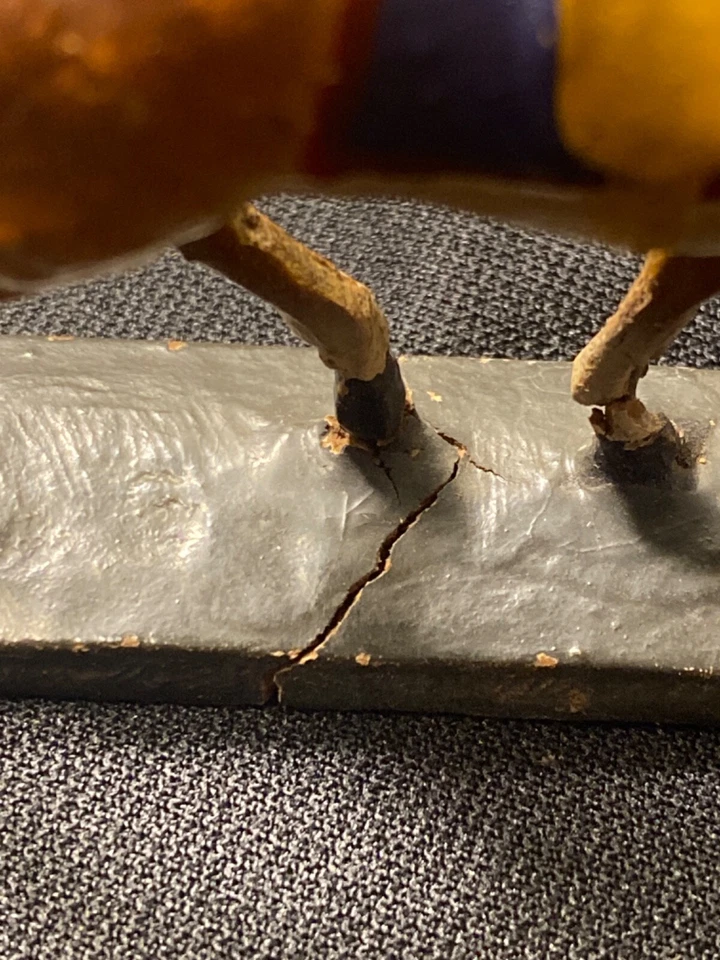 Lot 4 Lineol Elastolin Husso Germany Toy Soldiers Horse Figures German WW2 - Image 3 of 4