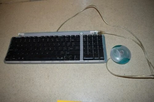 Set di tastiere e mouse Apple con USB