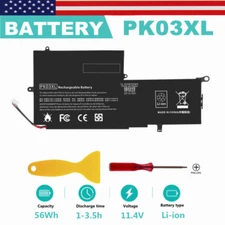 PK03XL Battery For HP 789116-005 4810A SPECTRE 13-4000 13-4003DX TPN-Q157 56Wh