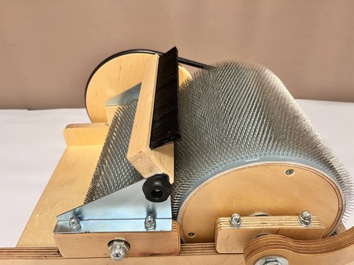 Trommelkrempel für Wolle 96\120 TPI Mini | Kardiermaschine | Wollverarbeitung - Bild 32 von 32