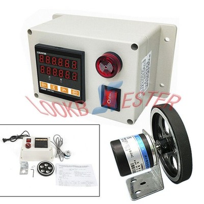 100ppr Meter Counter Rotary Encoder Wheel Roll Digital Electronic Length Measure