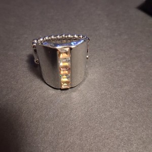 Best Pick Paparazzi - Thirty Treadsetter Iridescent Adjustable Ring