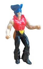 Vintage 1995 Skysurfer Strike Force 3”  Figure Blue Hat Red Shirt