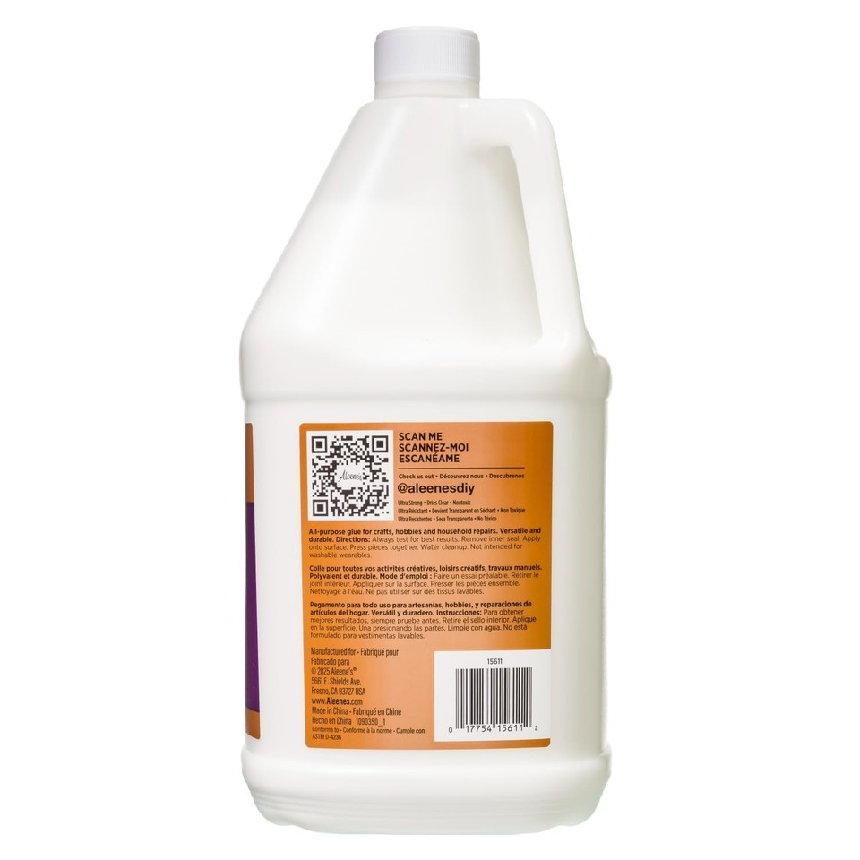 Aleene's Original Tacky Glue, All Purpose Adhesive, Clear Drying, 128 ...