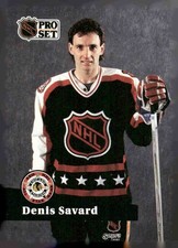 1991-92 Pro Set #305 Denis Savard