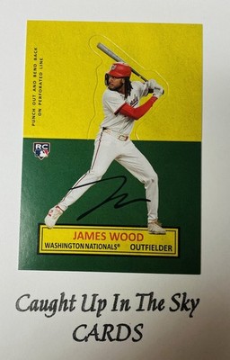 2025 Topps Archives James Wood RC “1964 Stand-Up” Insert Nationals