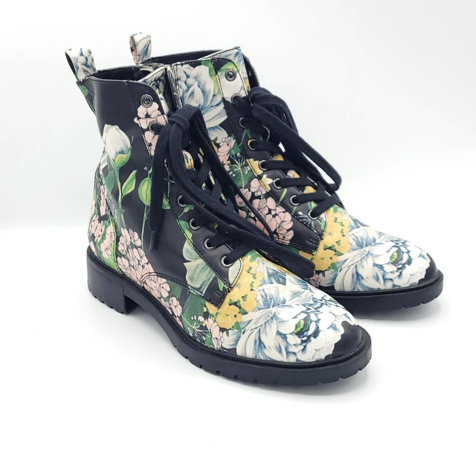 Steve Madden Oficial Botas Florales Mujer Talla 8.5 Foto 2 de 4