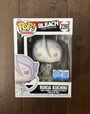 #ad Funko Pop Bleach Rukia Kuchiki Bankai #2399 Exclusive Vinyl Figure New IN HAND $23.95