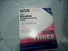 Rugby 7mg Nicotine Transdermal System Patch - 14 Count