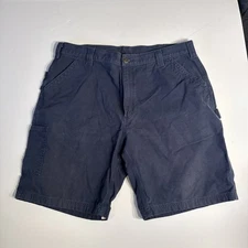 Carhartt B147 LBR Shorts Men’s 40 Original Fit Workwear Navy Made in USA Y2K