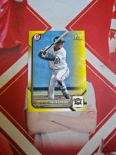 2022 Bowman NPB Baseball Yellow 1st Rookie Keita Sonobe /150
