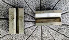 🗽 VINTAGE V-BLOCKS 7/8 X 7/8 X 1-1/2"  SET OF 2 PCS MACHINIST/ TOOLMAKER