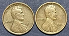 Lincoln Cents. Lot Of 2. 1921 P, S. Average Circulated.
