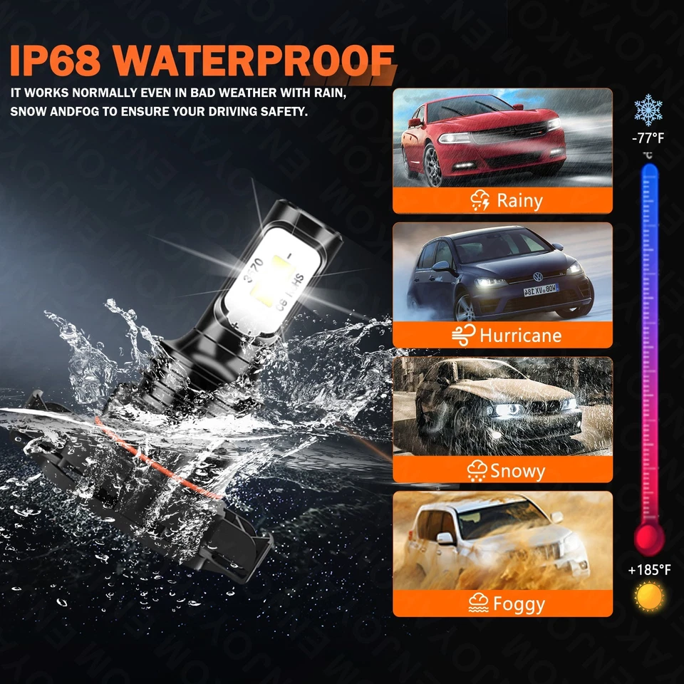 Faro delantero LED haz alto/bajo + bombillas antiniebla para Chevrolet Tahoe 2007-2015 Foto 4 de 4