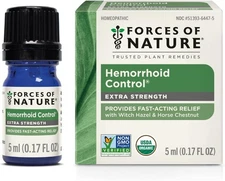 Forces of Nature Hemorrhoid Control Extra Strength, 0.17 Fl Oz (Pack 1) 