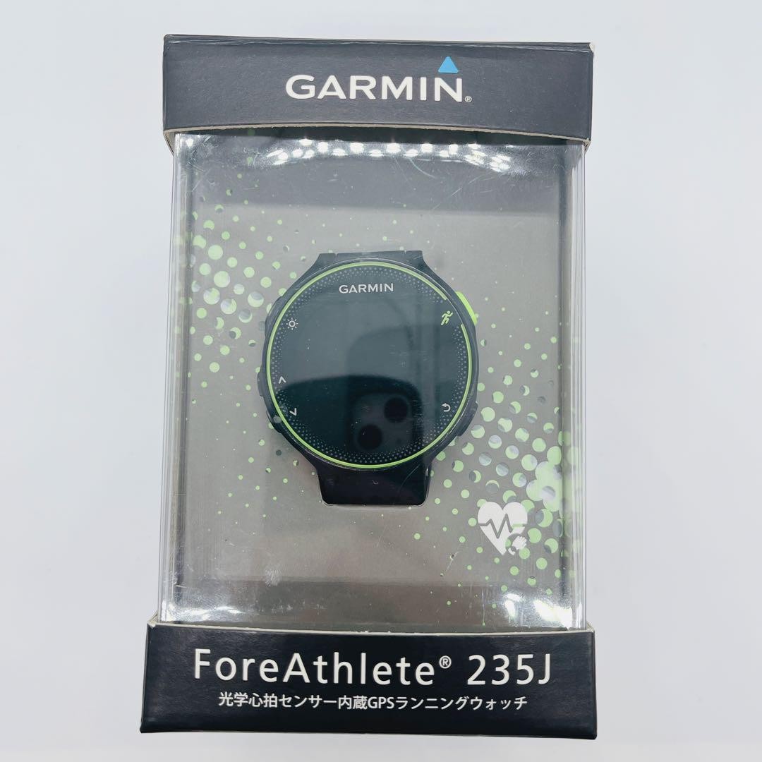Garmin Forerunner 235J GPS Running Watch Black Green with Optical HR - Pre-Owned