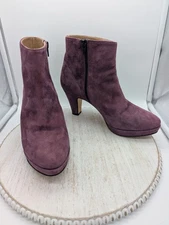 Giorgia Spagnoletta Roma Made In Italy 'Lares' Tronchetto, CamoscioBordeaux Sz39