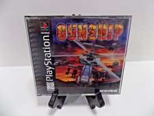 Gunship CIB good shape w/registration card PS1 (Sony PlayStation 1, 1996)