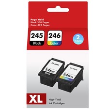 PG-245XL CL-246XL Ink Printer for Canon PIXMA MG2522 TS3120 TR4520 TR4522 MX492
