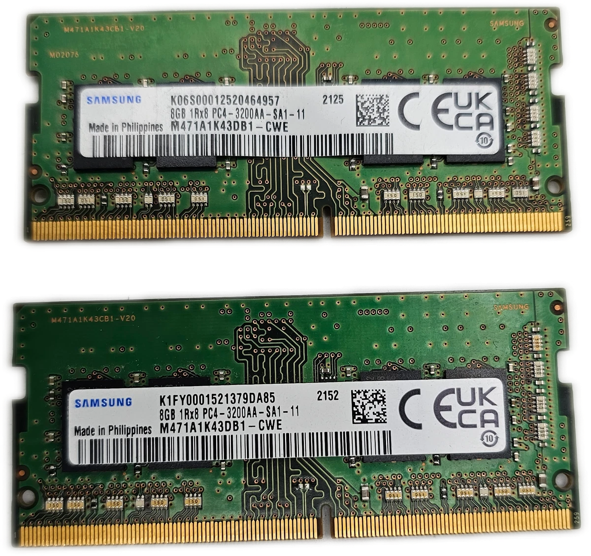 Samsung DDR4 SDRAM Memory (RAM) 2 Modules for sale | eBay