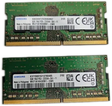 SAMSUNG 16GB (2x8GB) PC4-3200 SO-DIMM  Laptop RAM MEMORY