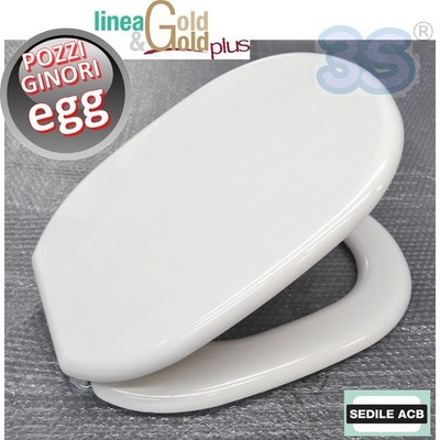 Toilettensitz EGG Pozzi Ginori - ACB Ercos Gold-Linie