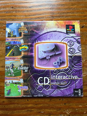 Sony PlayStation 1 Interactive CD Sampler Disc Vol 9 Demo PS1 Works 1998/99