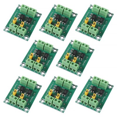 8 PCS PC817 2 Channel Optocoupler Isolation Board Voltage Converter 3.6-30V