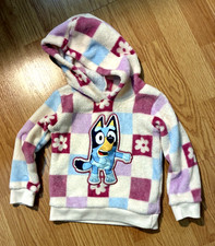 Bluey kids Hoodie Fleece sweatshirt size 2T