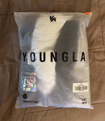 YoungLA 340 Wife Lovers Men's 4 pack- Large White, Black, Brown and Grey
