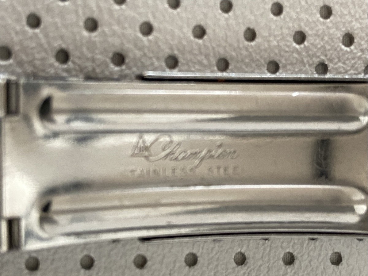 17.2mm JB Champion Stainless Steel Short Viceroy Vintage Watch Band View 2