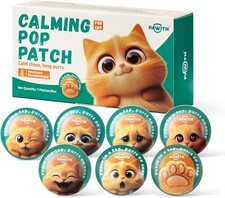 Cat Calming Diffuser for Travel, Car Home Use, 1 Pack, Pop Patch