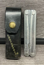 Leatherman PST II Multi-Tool Stainless w/Leather Case/Indian Mountain Whetstone