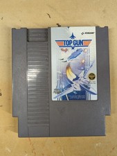 Top Gun NES Nintendo 1987 Konami Tested Working Authentic Cartridge Vintage